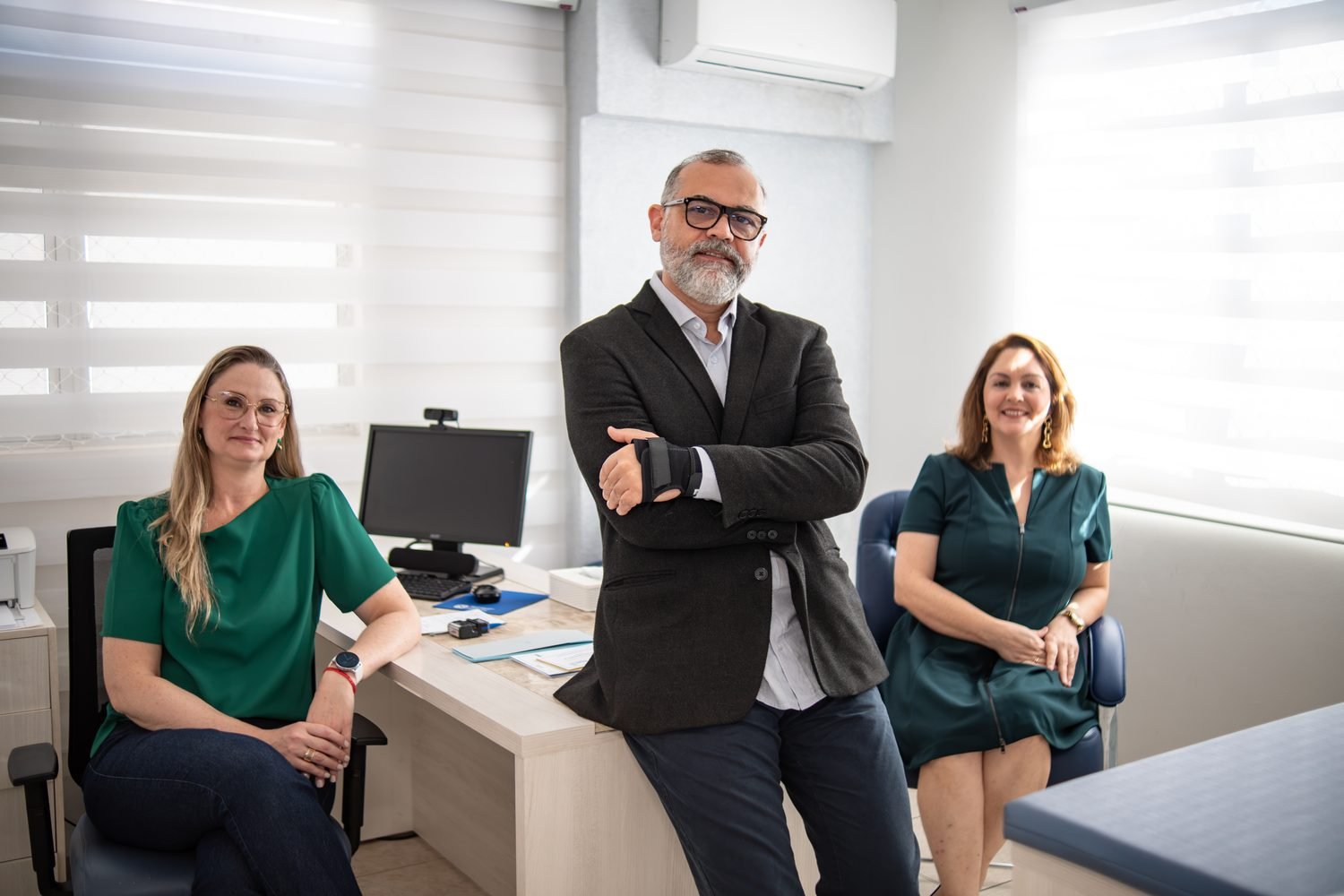 Equipe de médicos da Clínica Viva Melhor em Londrina